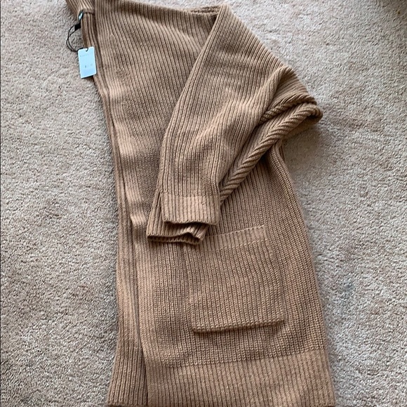 Brand new Camel colored cardigan sweater - Picture 2 of 4